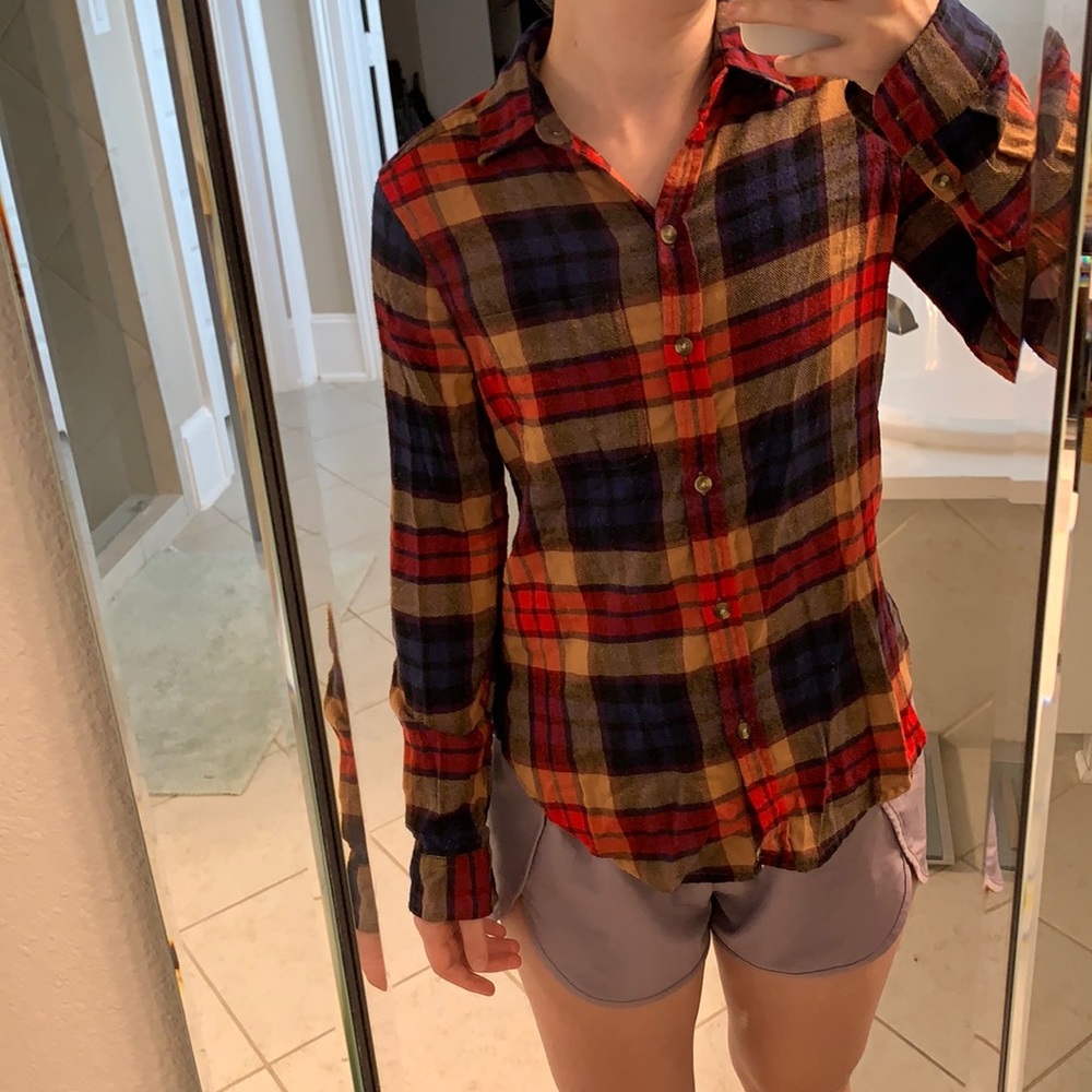 American Eagle size XXS flannel